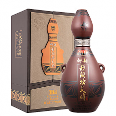 [정품]양샤오차이타오팡(仰韶彩陶坊),천시기념판(天时纪念版) 50ml 70%vol + 450ml 46%vol