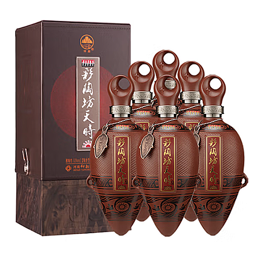 [정품]양샤오차이타오팡(仰韶彩陶坊),천시태양(天时太阳) 500ml 53%vol