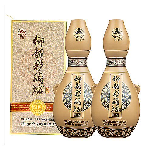 [정품]양샤오차이타오팡(仰韶彩陶坊),장15(藏15) 42% 500ml+70% 50ml