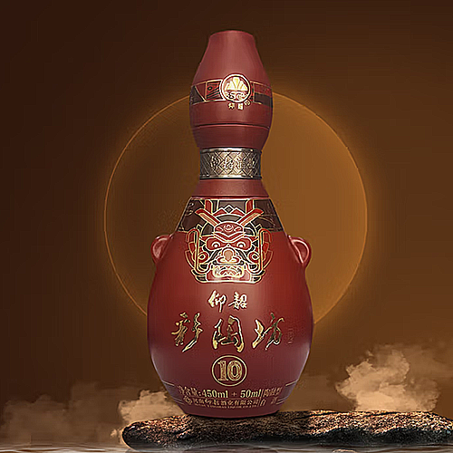[정품]양샤오차이타오팡(仰韶彩陶坊), 10용두(10龙头) 48% 450ml+53% 50ml