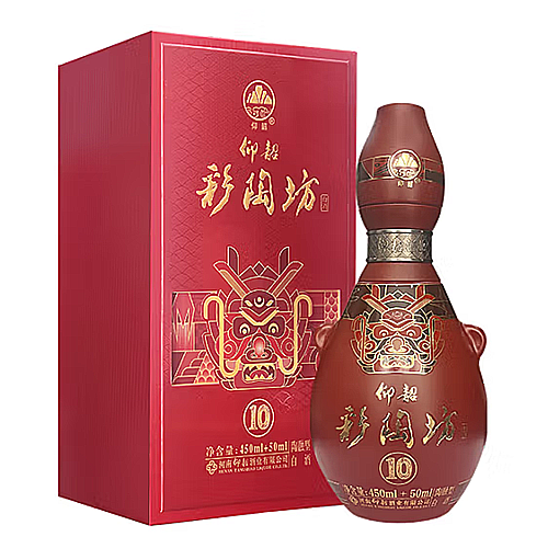 [정품]양샤오차이타오팡(仰韶彩陶坊), 10용두(10龙头) 48% 450ml+53% 50ml