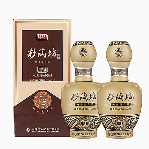 [정품]양샤오차이타오팡(仰韶彩陶坊), 오성인화(五星人和) 46% 450ml+70% 50ml