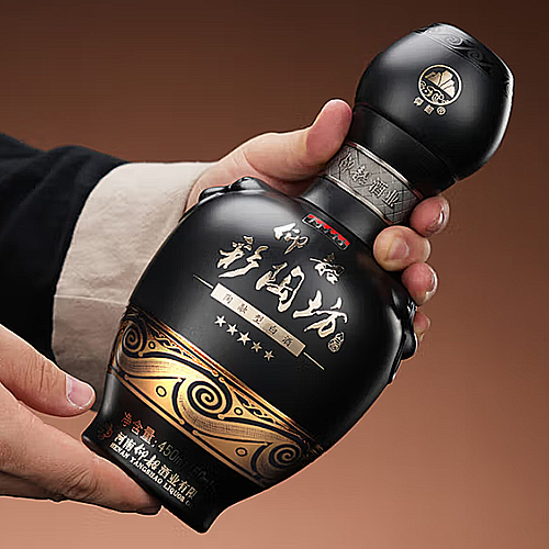 [정품]양샤오차이타오팡(仰韶彩陶坊), 흑금오성지리(黑金五星地利) 46% 450ml+70% 50ml