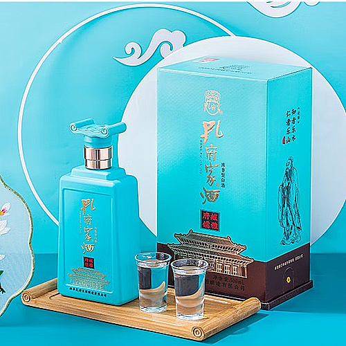 [정품]콩푸쟈주(孔府家酒). 부장유아(府藏儒雅) 500ml, 52%vol.