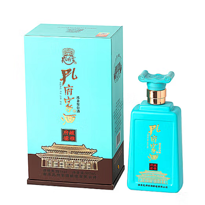 [정품]콩푸쟈주(孔府家酒). 부장유아(府藏儒雅) 500ml, 52%vol.
