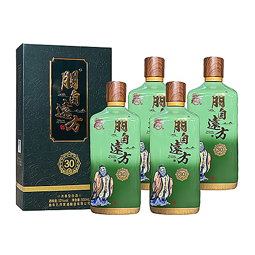 [정품]콩푸쟈주(孔府家酒). 붕자원방30(朋自远方30) 500ml, 52%vol.