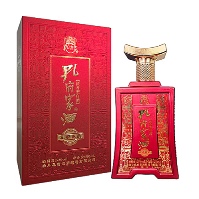 [정품]콩푸쟈주(孔府家酒). 공부덕운(孔府德韵) 500ml, 52%vol.