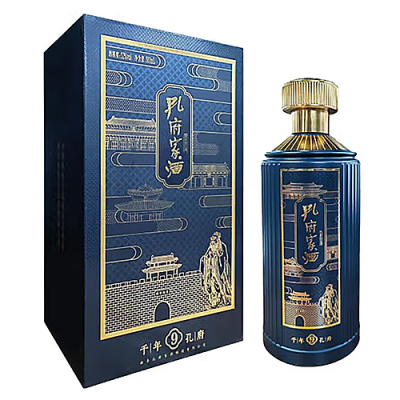 [정품]콩푸쟈주(孔府家酒). 천년공부9(千年孔府9) 500ml, 52%vol.