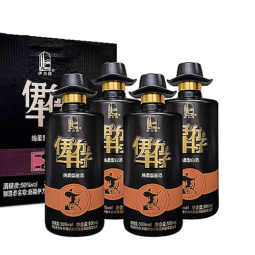 [정품]이리터주(伊力特酒), 이력우자(伊力牛仔) 500ml, 52%Vol.