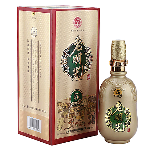 [정품]밍광주(明光酒), 면유5(绵柔5) 450ml, 40%Vol.