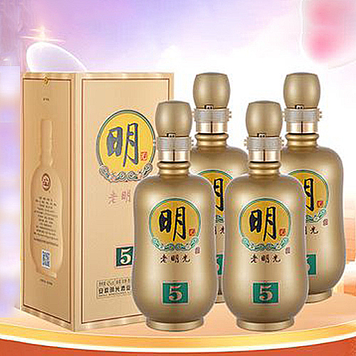 [정품]밍광주(明光酒), 면유5(绵柔5) 450ml, 40%Vol.