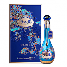 [정품]양허란스징덴(洋河蓝色经典) 몽지람(梦之蓝) 상용헌서(祥龙献瑞) 52%Vol. 550ml