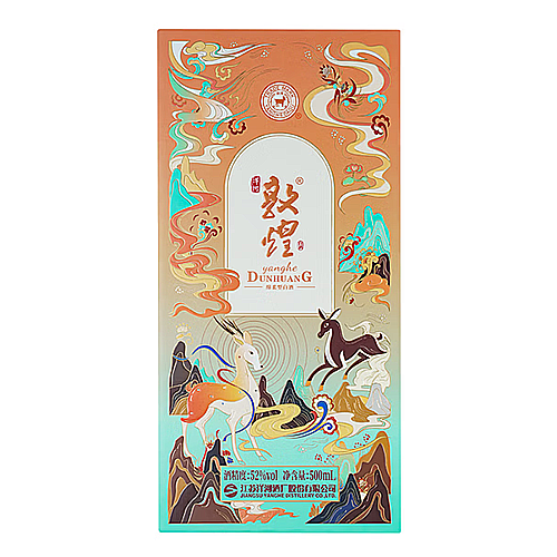 [정품]양허(洋河) 돈황(敦煌) 52%Vol. 500ml