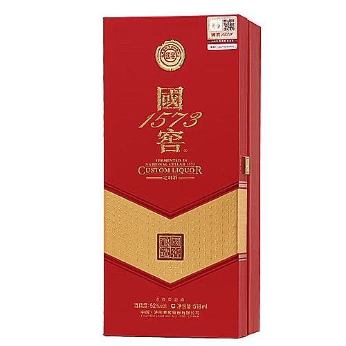 [정품]궈자오1573(国窖1573) 역접홍(易捷红) 52%vol. 518ml