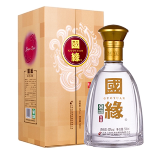 [정품]진스옌(今世缘) 국연대개(国缘对开) 500ml, 52%Vol
