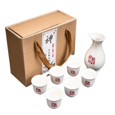 (酒具) 바이주 술잔 세트 (도자기, 9종 디자인)