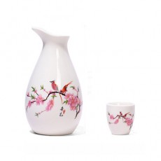 (酒具)바이주 술잔 세트 (도자기, 1+8, 9종 디자인)