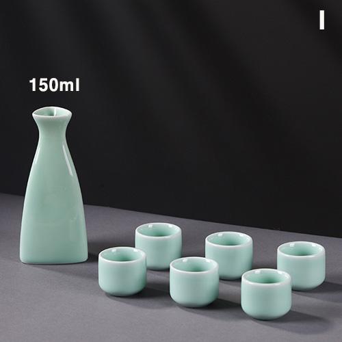 (酒具)바이주 술잔 세트 (도자기, 1+6, 10종 디자인)