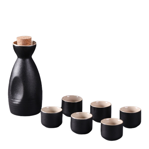 (酒具)바이주 술잔 세트 (도자기, 1+6, 10종 디자인)