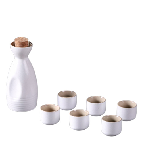 (酒具)바이주 술잔 세트 (도자기, 1+6, 10종 디자인)