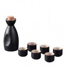 (酒具)바이주 술잔 세트 (도자기, 1+6, 10종 디자인)
