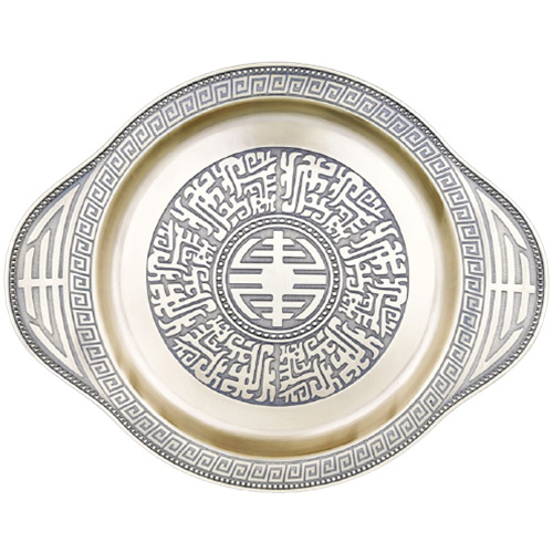 (酒具)바이주 술잔 세트 (청동합금, 1+1+4set)
