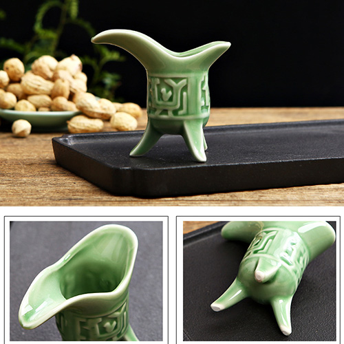 (酒具)바이주 술잔 세트 (도자기, 1+6set)
