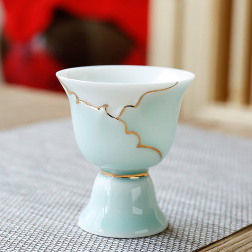 (酒具)바이주 술잔 세트 (도자기, 1+1+8set)