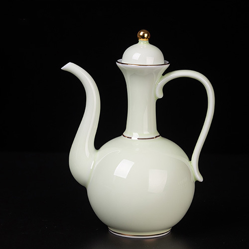 (酒具)바이주 술잔 세트 (도자기, 1+10set, 2종 디자인)